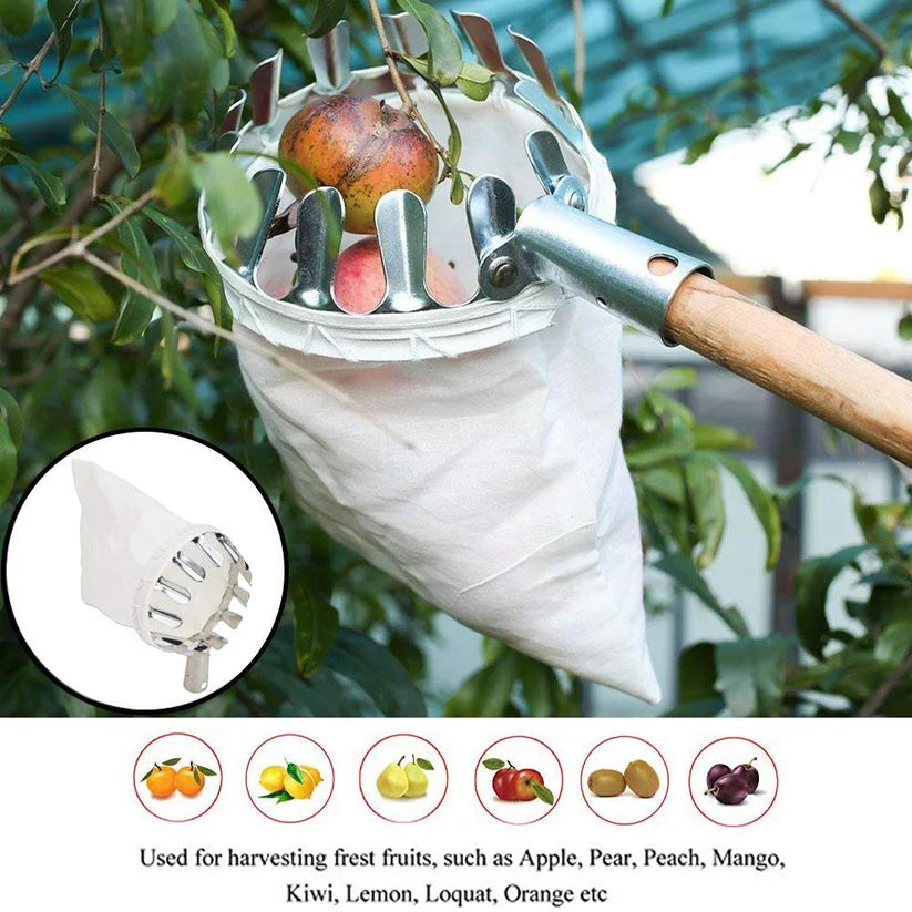 1 Set Fruit Picker Fruit Picking Tool With Storage Bag�